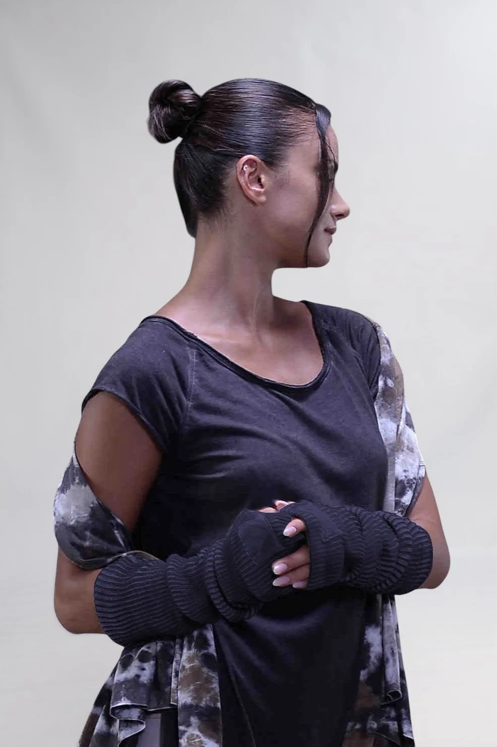 Rib Knit-Gloves, merchant product photograph