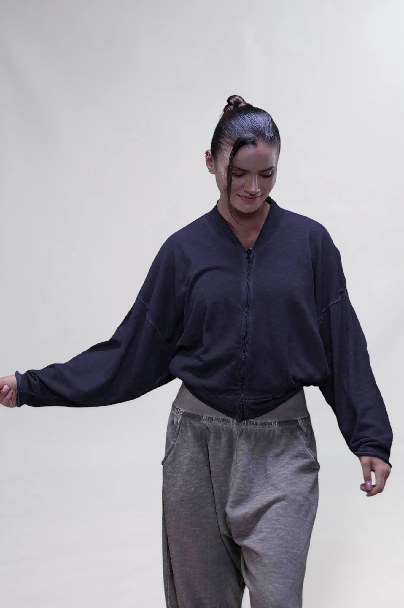 Bat sleeves jacket, merchant product photograph