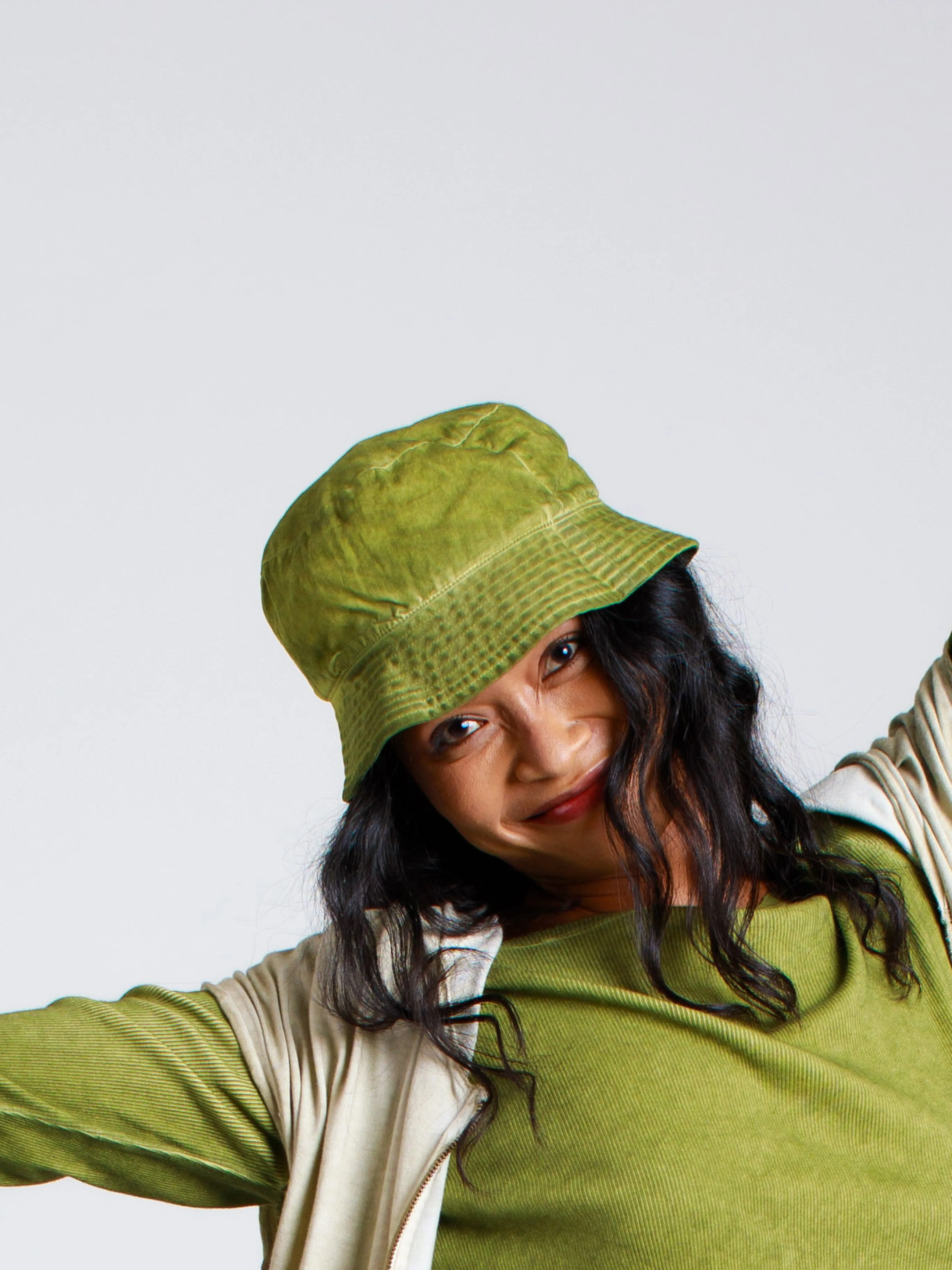 Canvas Bucket Hat, merchant product photograph