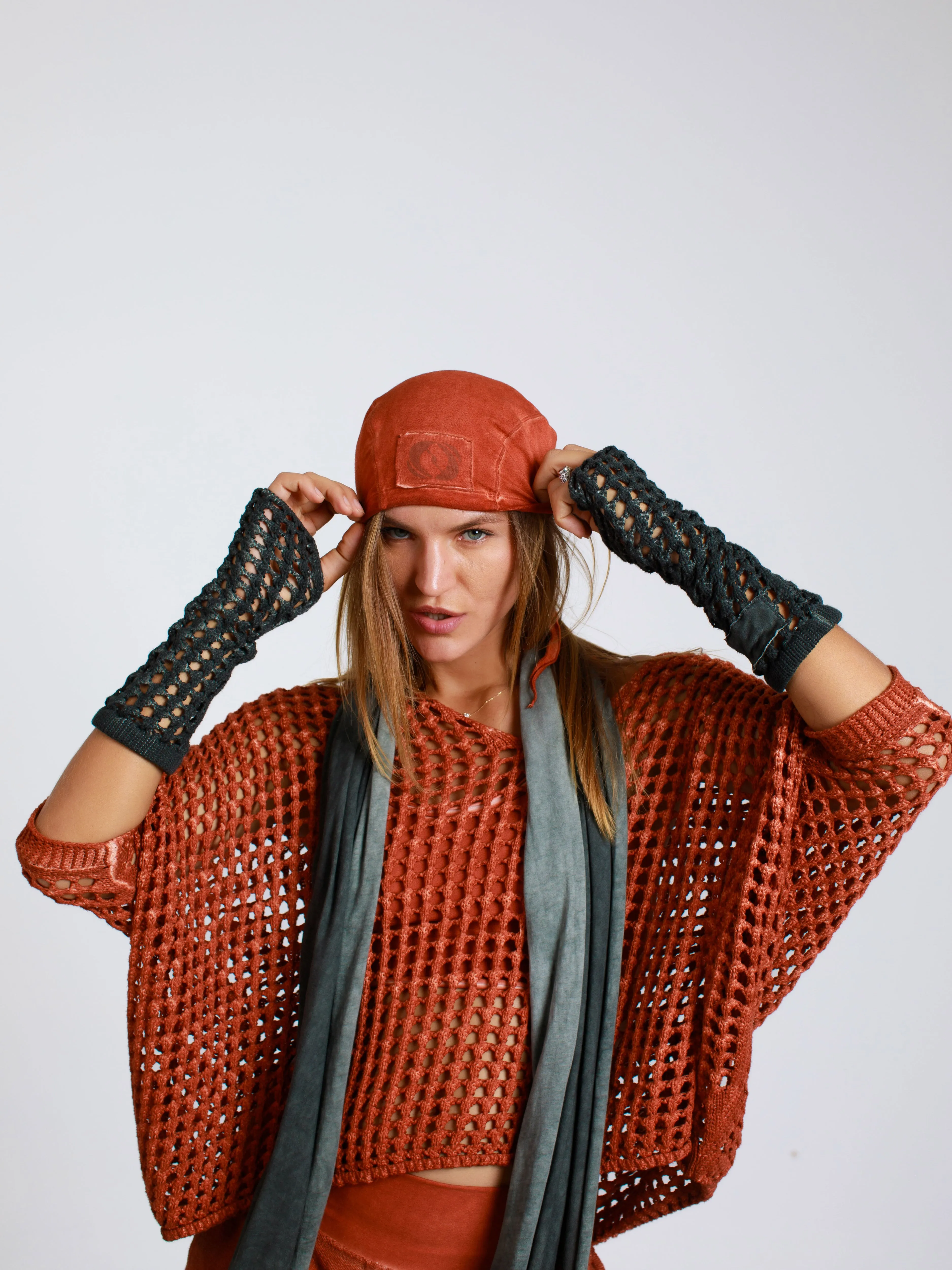V-Knit Cotton Sweater, merchant product photograph