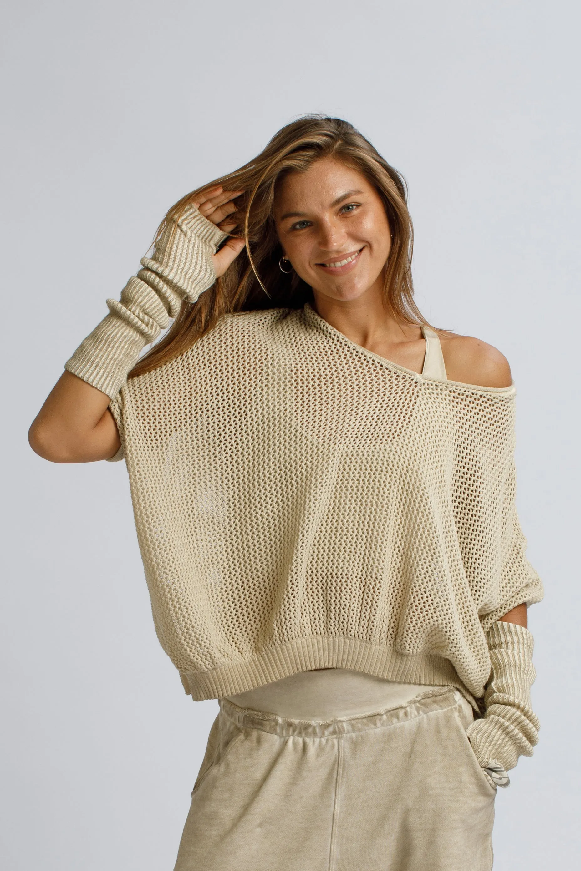 Easy V-Knit Tee, merchant product photograph