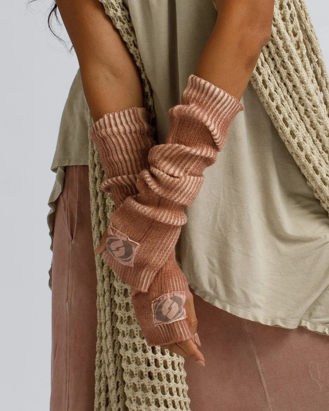 Rib Knit-Gloves, merchant product photograph