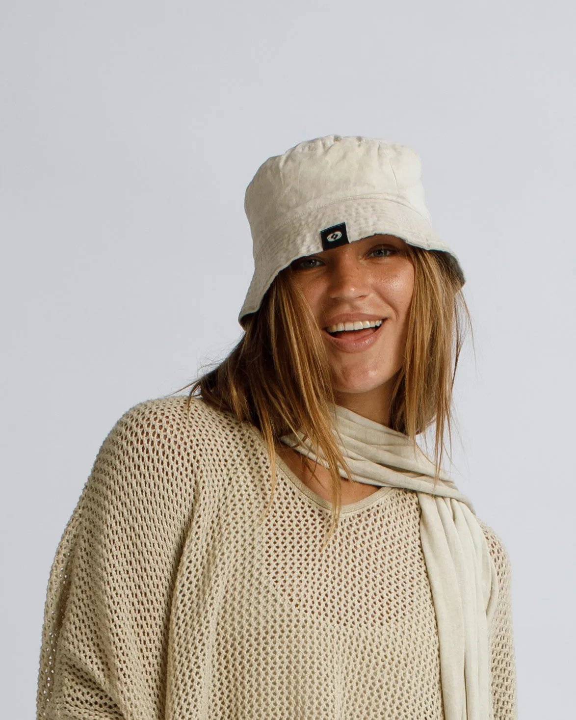 Canvas Bucket Hat, merchant product photograph