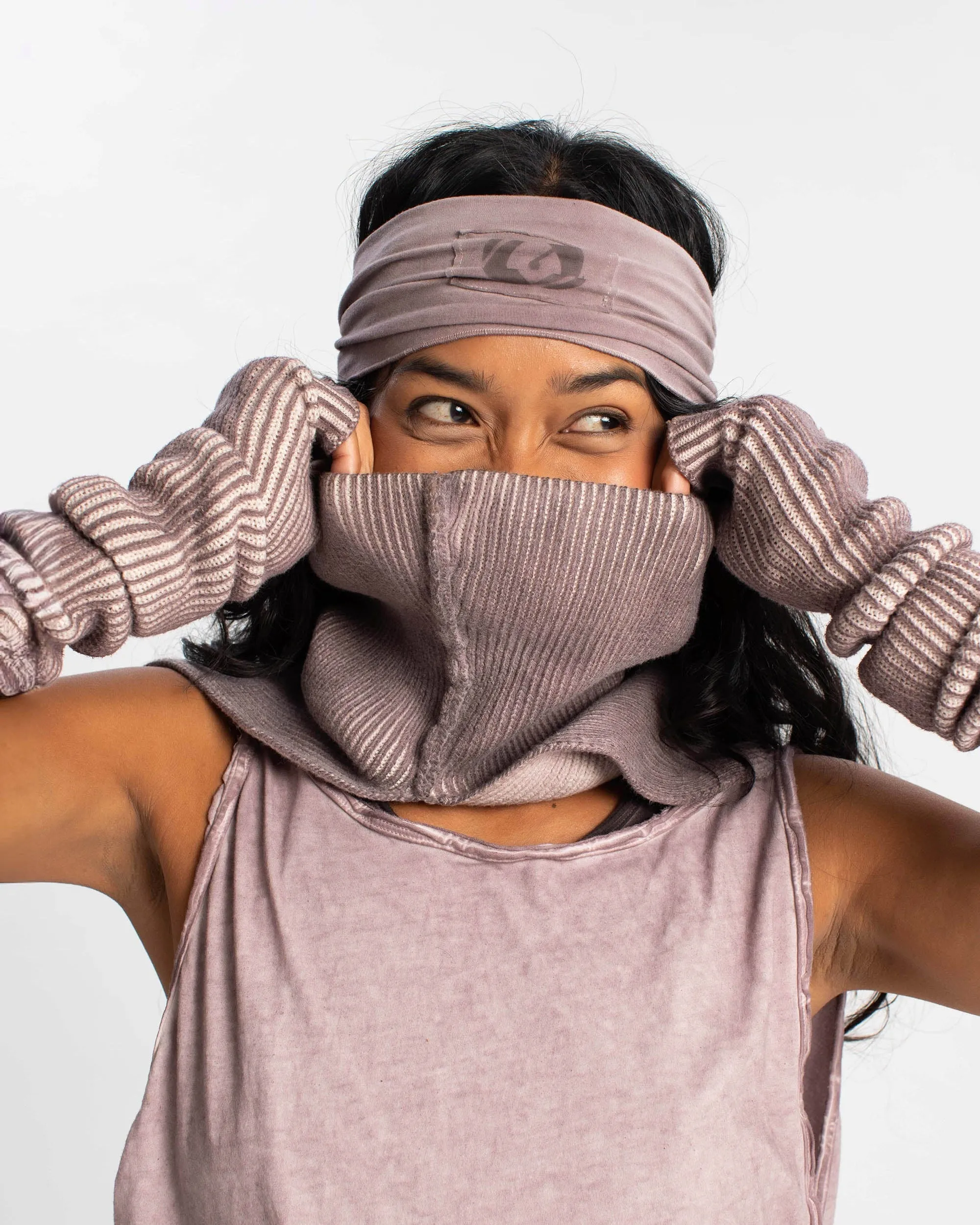 Ribbed Neck Warmer, merchant product photograph