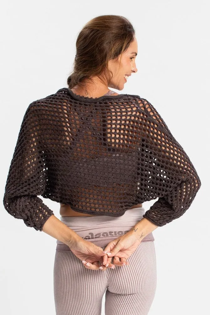 Cropped Knitted Bolero, merchant product photograph